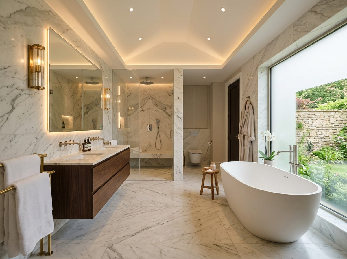 Custom Bathroom Renovation in Midway